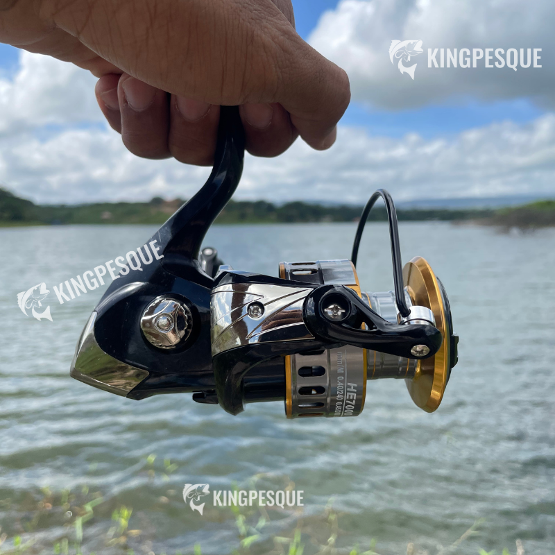 Molinete Shimano Drag de Até 15kg Com 19 Rolamentos Sistema de Rotação Super Suave + Com Óculos De Sol Polarizado Grátis