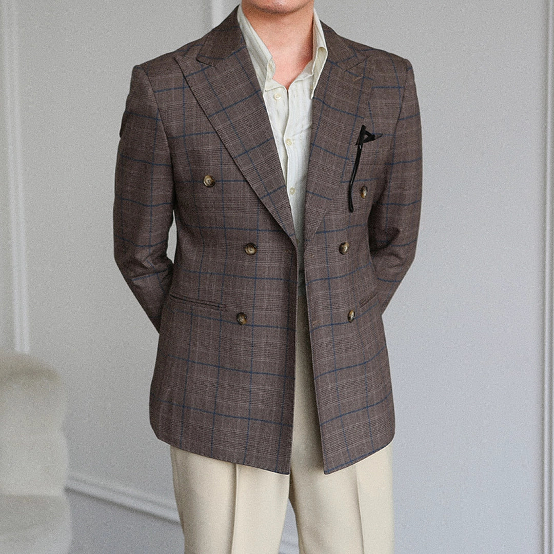 Blazer Masculino Transpassado Casavelli F004