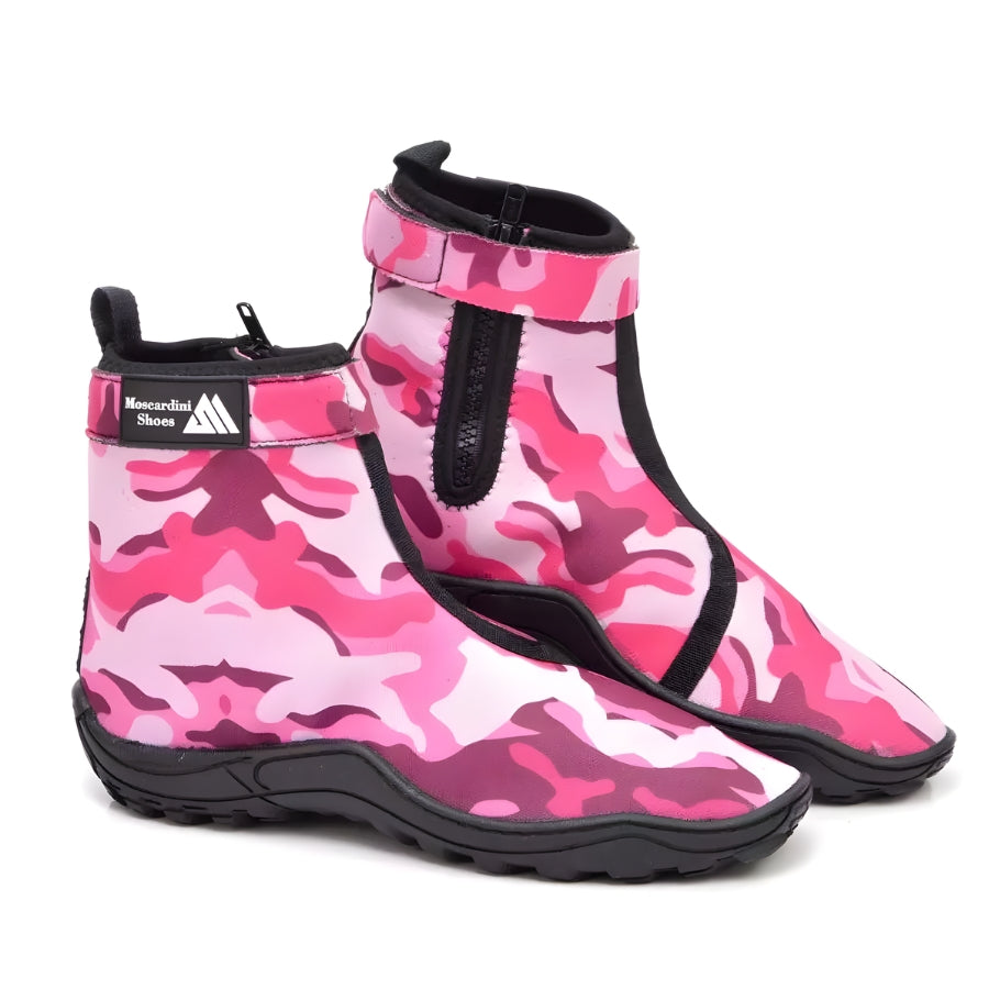 Bota Cano Curto Impermeável - Ideal para Pesca, Trilha e Camping