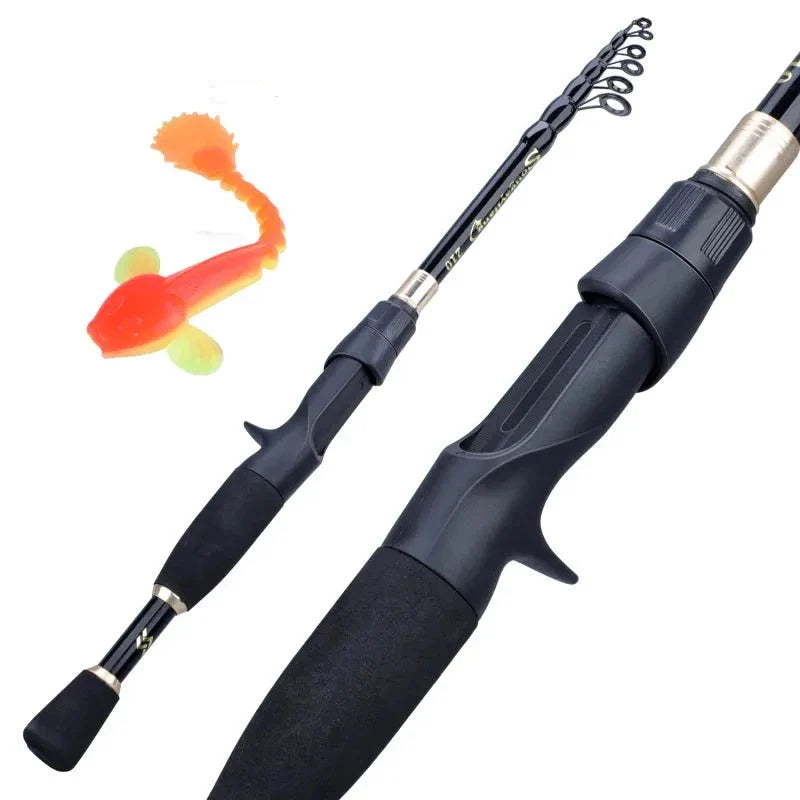 Vara de Pesca Telescópica Sougayilang 1.8m-2.4m