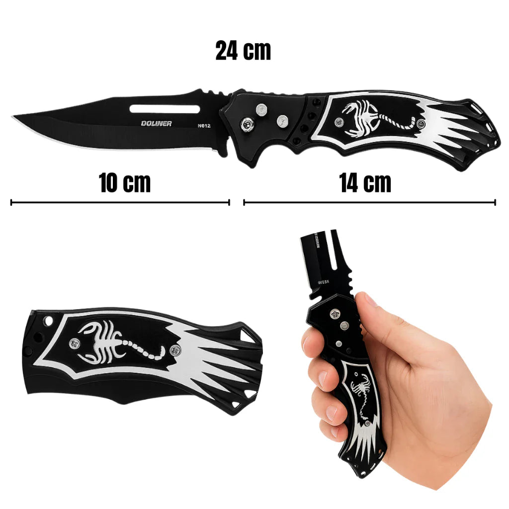 Canivete Automatico Saque Rapido Com Trava