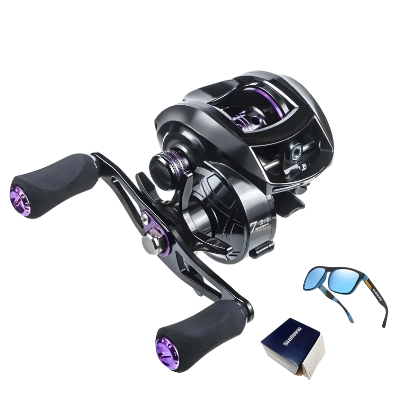 Carretilha Shimano Drag 8kg Com 13 Rolamentos Sistema de Rotação Super Suave