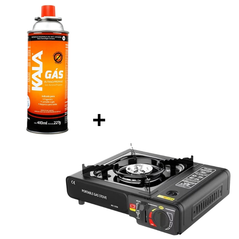 Fogareiro Portátil A Gás Multiuso Acampamento Pesca