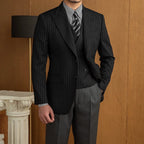 Blazer Masculino Listrado Casavelli F001