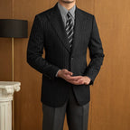 Blazer Masculino Listrado Casavelli F001