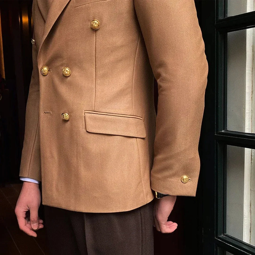 Blazer Masculino Transpassado Casavelli F002