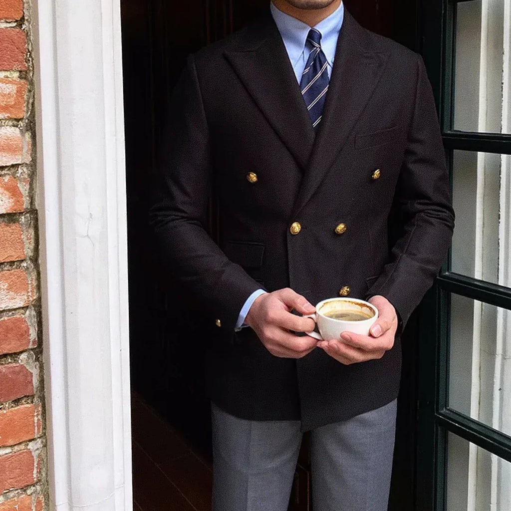 Blazer Masculino Transpassado Casavelli F002