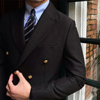 Blazer Masculino Transpassado Casavelli F002