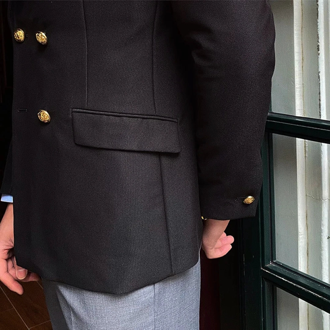 Blazer Masculino Transpassado Casavelli F002