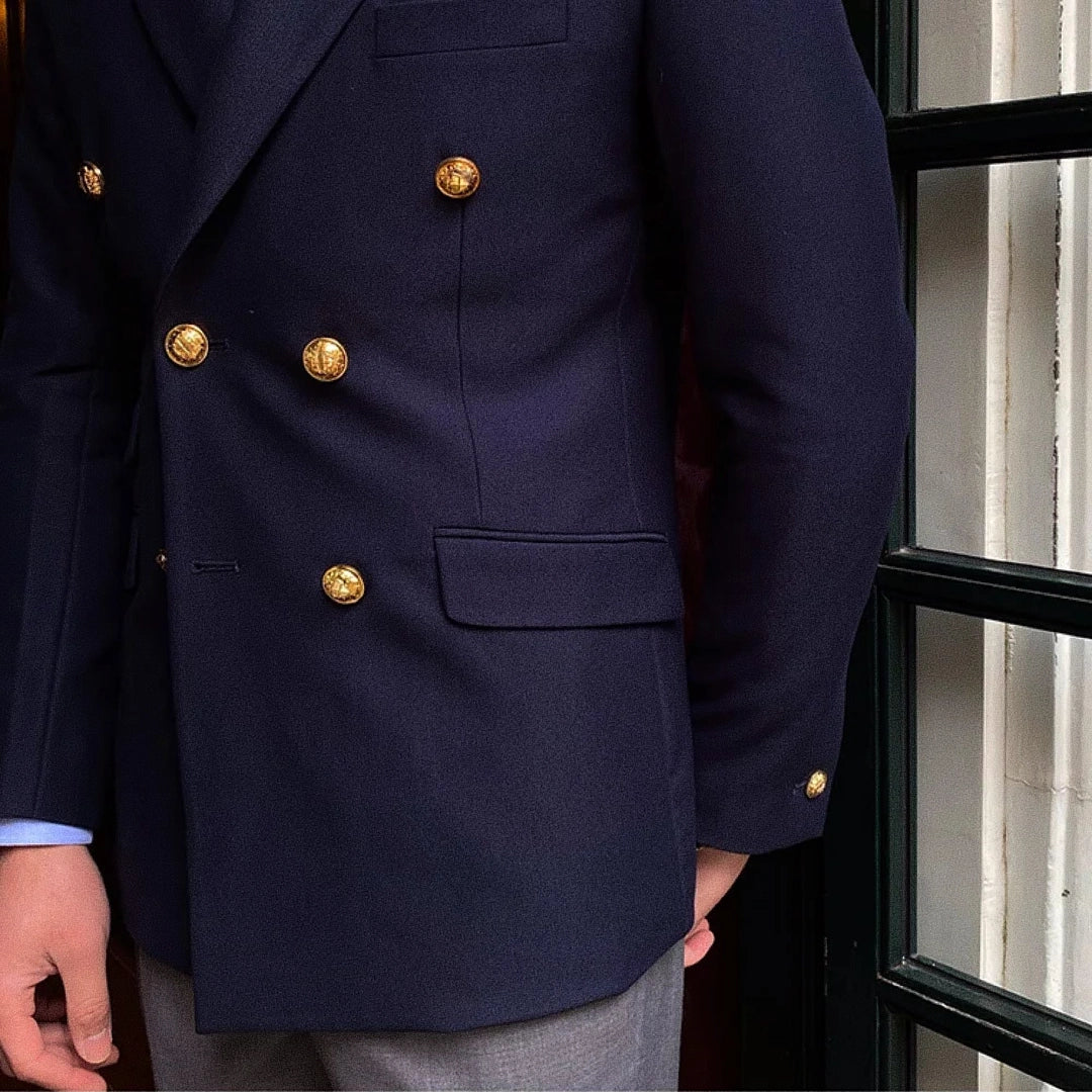 Blazer Masculino Transpassado Casavelli F002