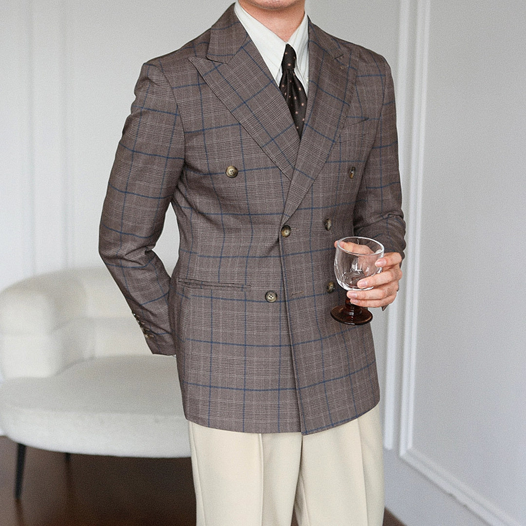 Blazer Masculino Transpassado Casavelli F004