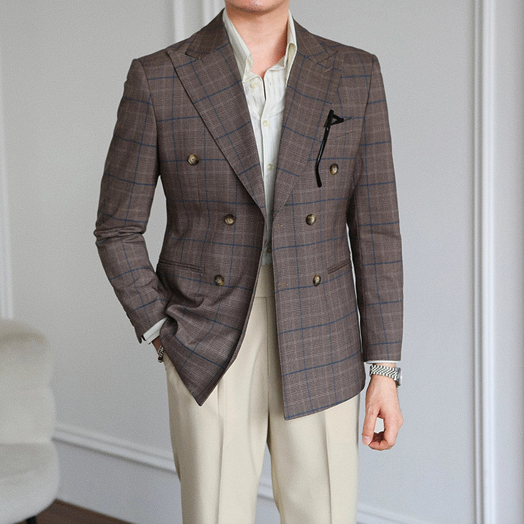 Blazer Masculino Transpassado Casavelli F004