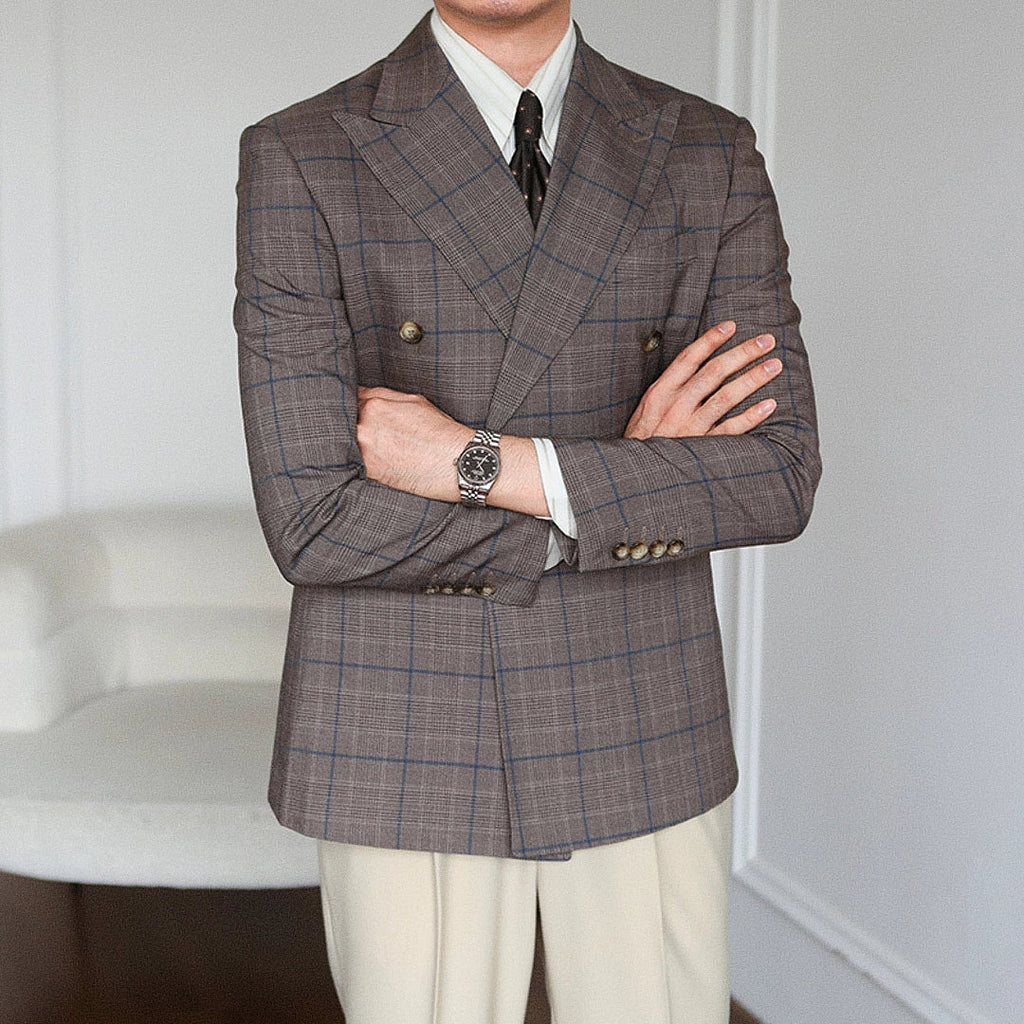 Blazer Masculino Transpassado Casavelli F004