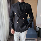 Blazer Masculino de Abotoamento Duplo Casavelli F016