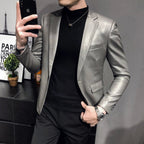 Blazer Masculino de Couro Casavelli Lancaster