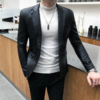 Blazer Masculino de Couro Casavelli Lancaster