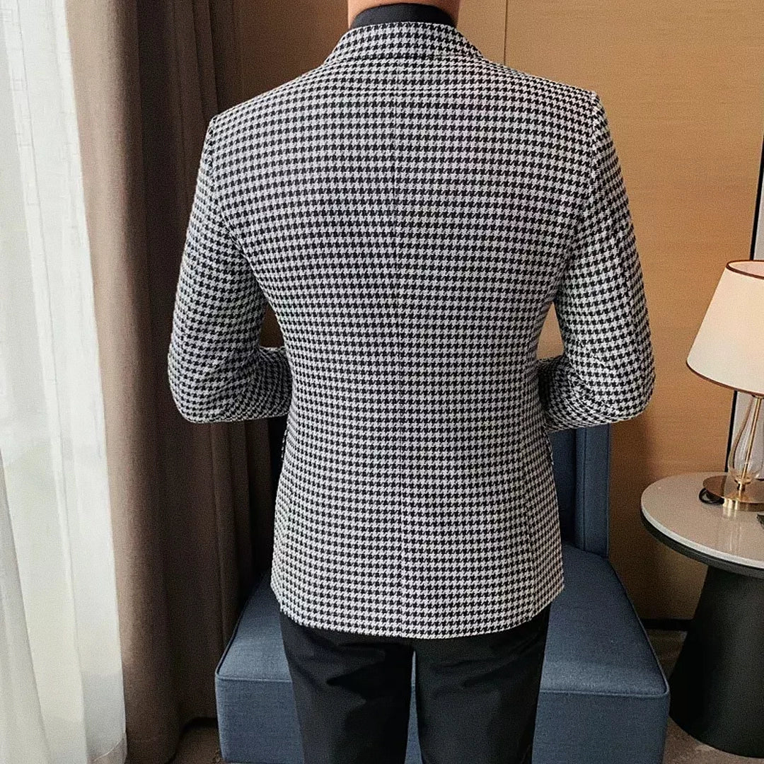 Blazer Masculino Xadrez Casavelli F019