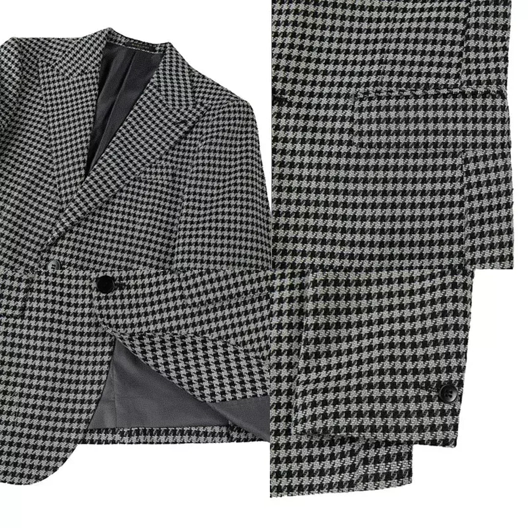 Blazer Masculino Xadrez Casavelli F019