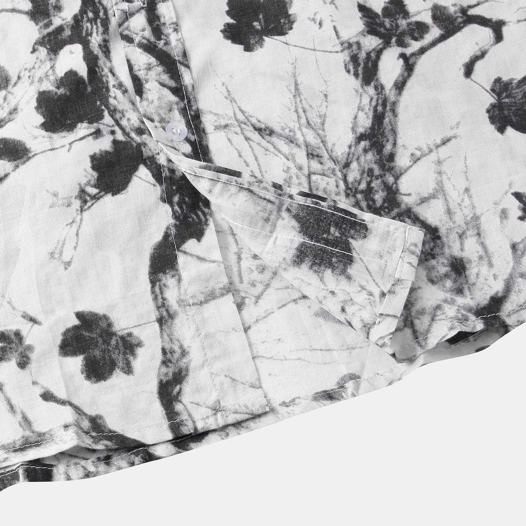 Camisa Manga Curta Estampada Casavelli Floral