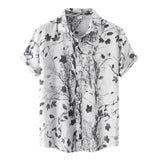Camisa Manga Curta Estampada Casavelli Floral