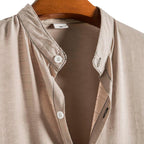 Camisa Masculina Lisa Gola Padre Casavelli Essentials