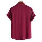 Camisa Masculina Lisa Gola Padre Casavelli Essentials