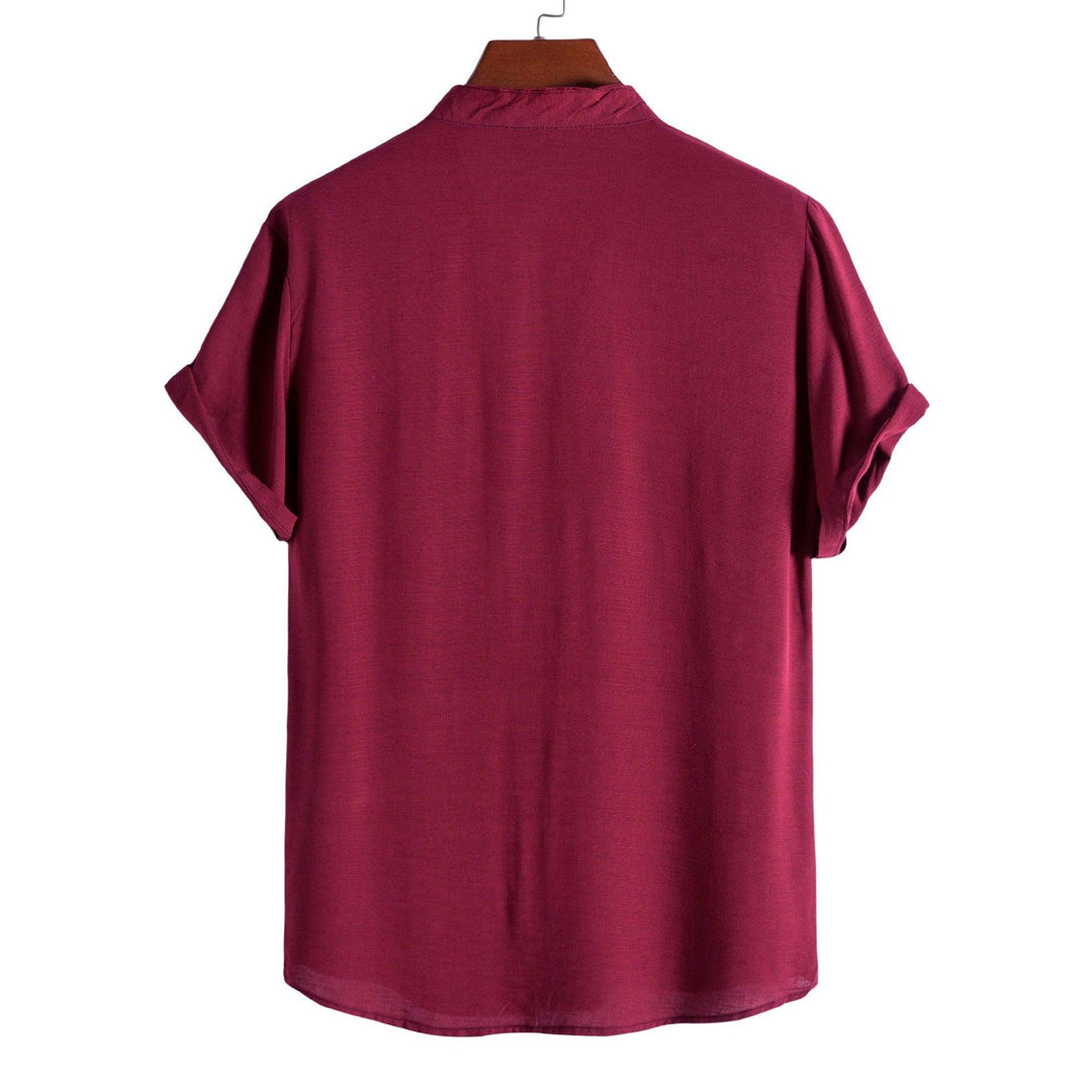 Camisa Masculina Lisa Gola Padre Casavelli Essentials