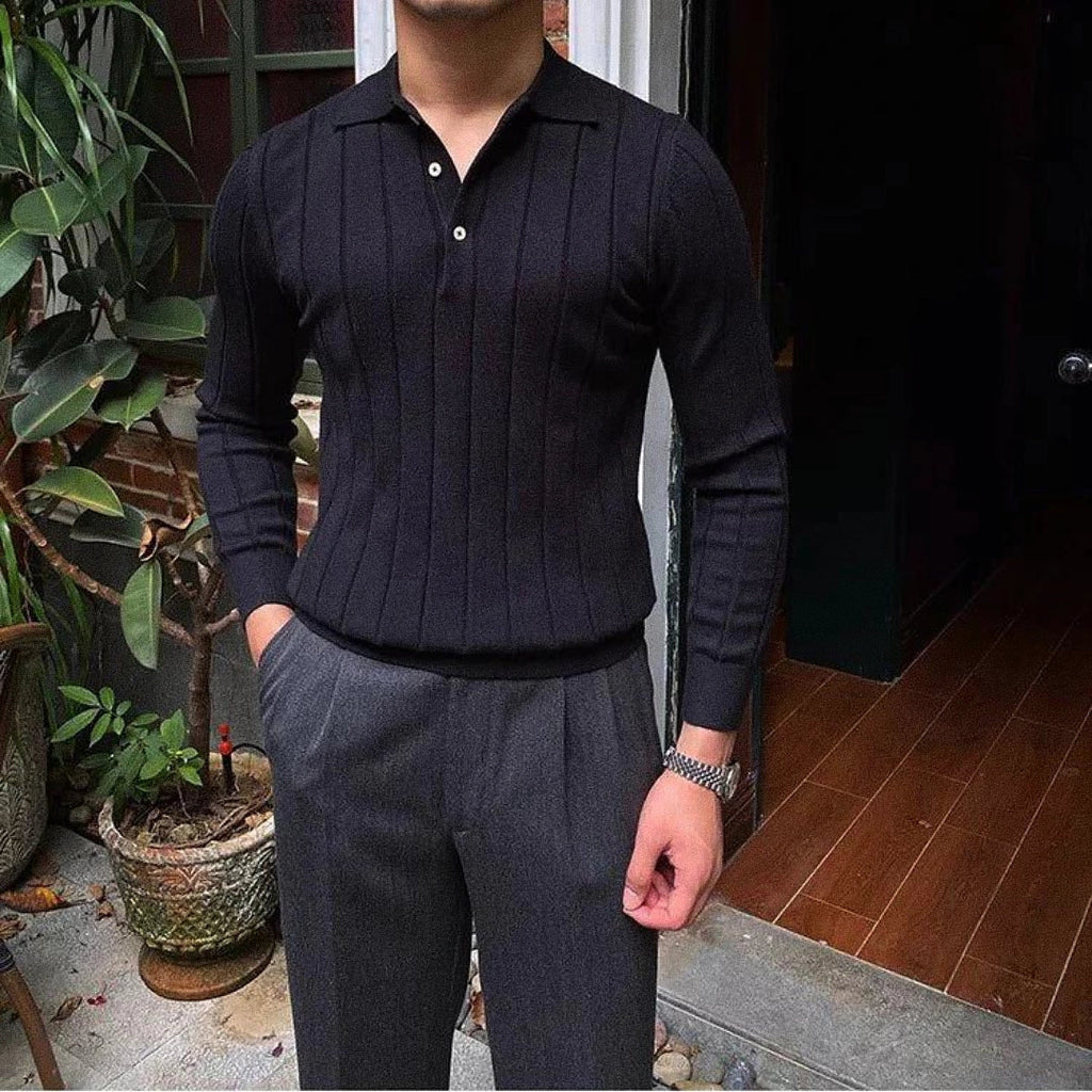 Camisa Polo de Manga Longa Casavelli Reus