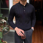 Camisa Polo de Manga Longa Casavelli Reus