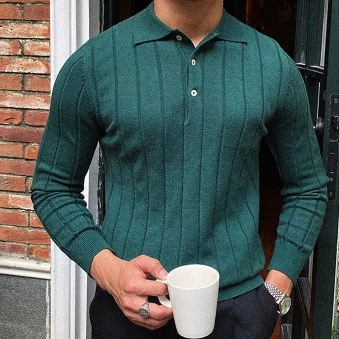 Camisa Polo de Manga Longa Casavelli Reus