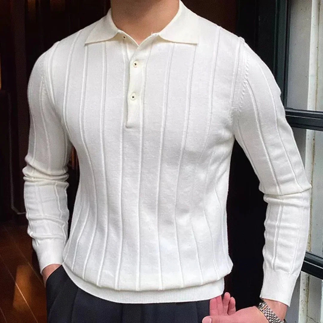 Camisa Polo de Manga Longa Casavelli Reus