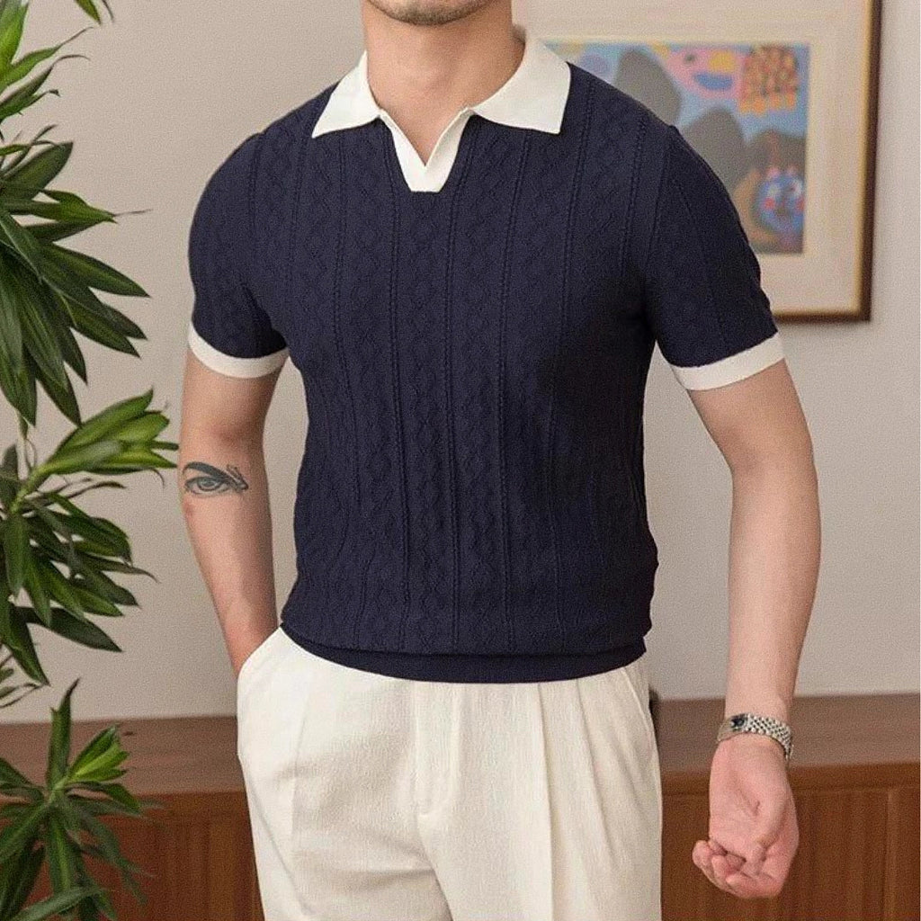 Camisa Polo Tricot Masculina Casavelli Madrid
