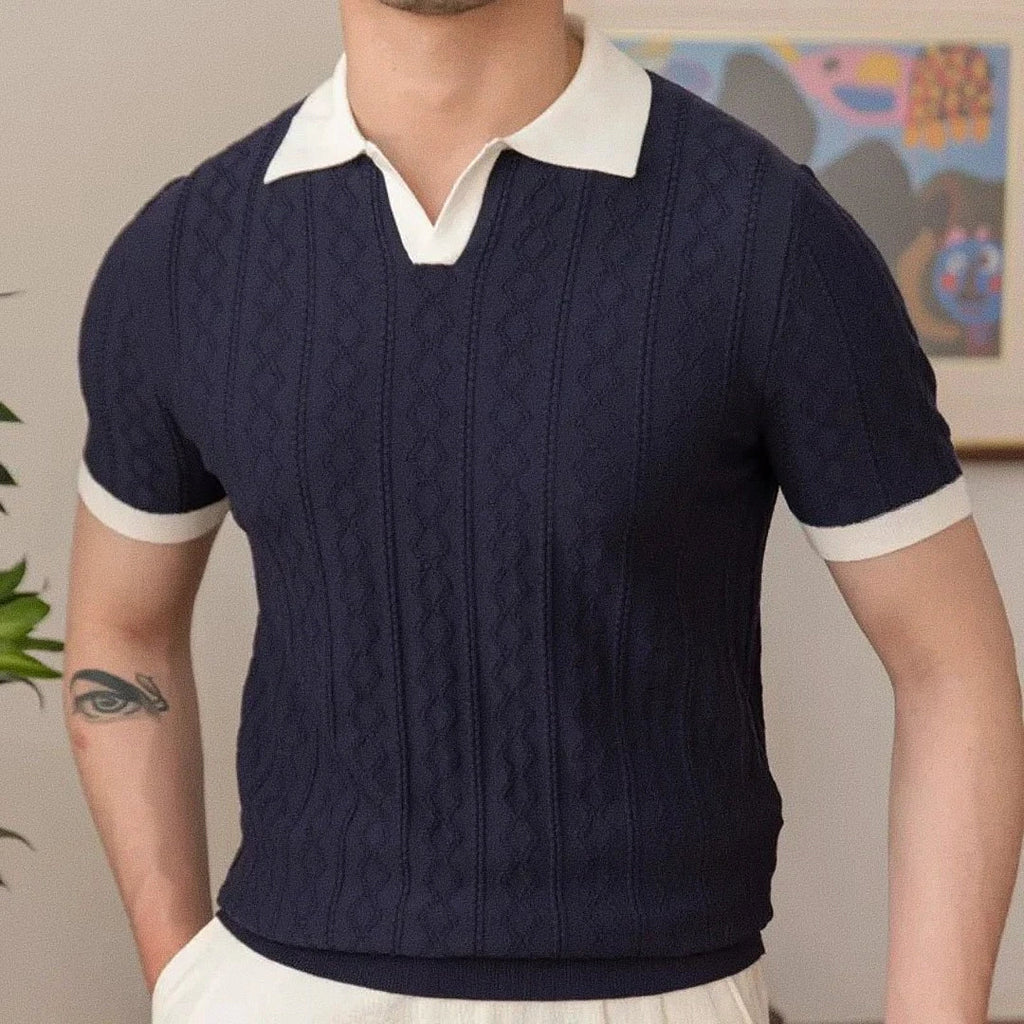 Camisa Polo Tricot Masculina Casavelli Madrid
