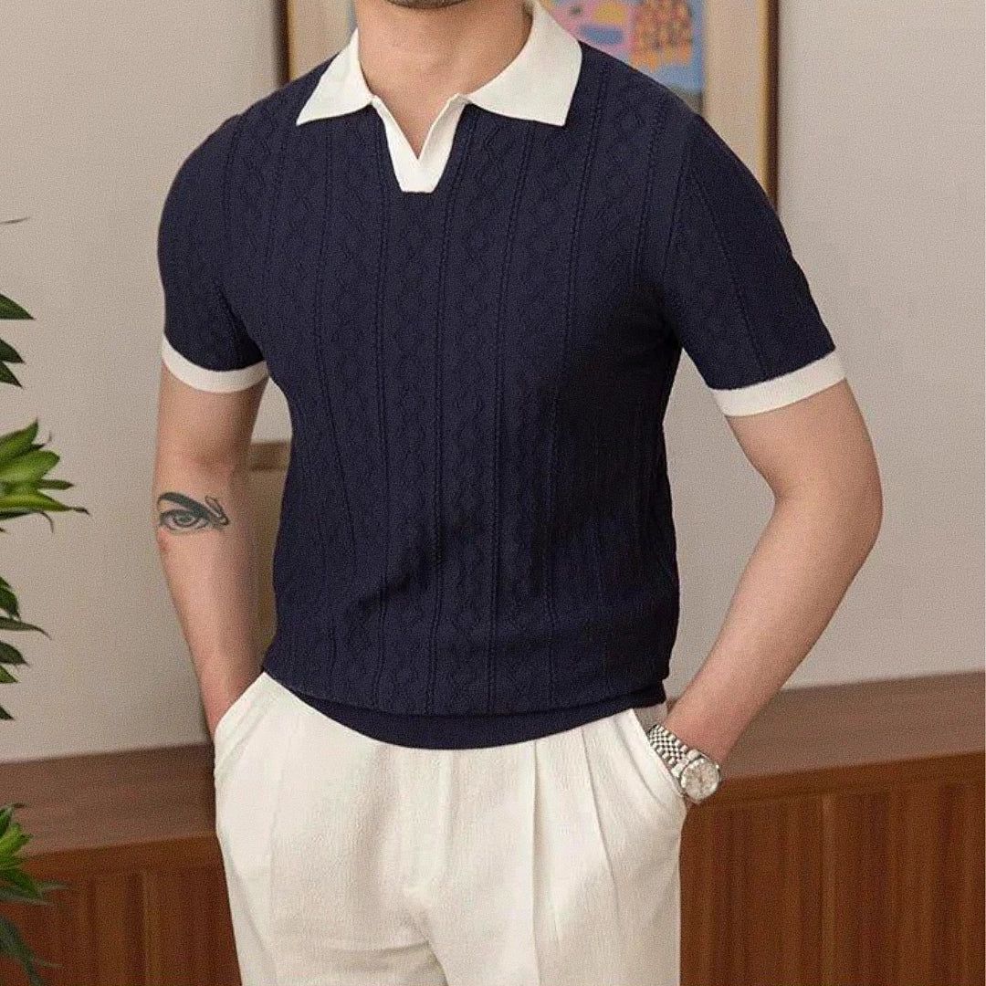 Camisa Polo Tricot Masculina Casavelli Madrid
