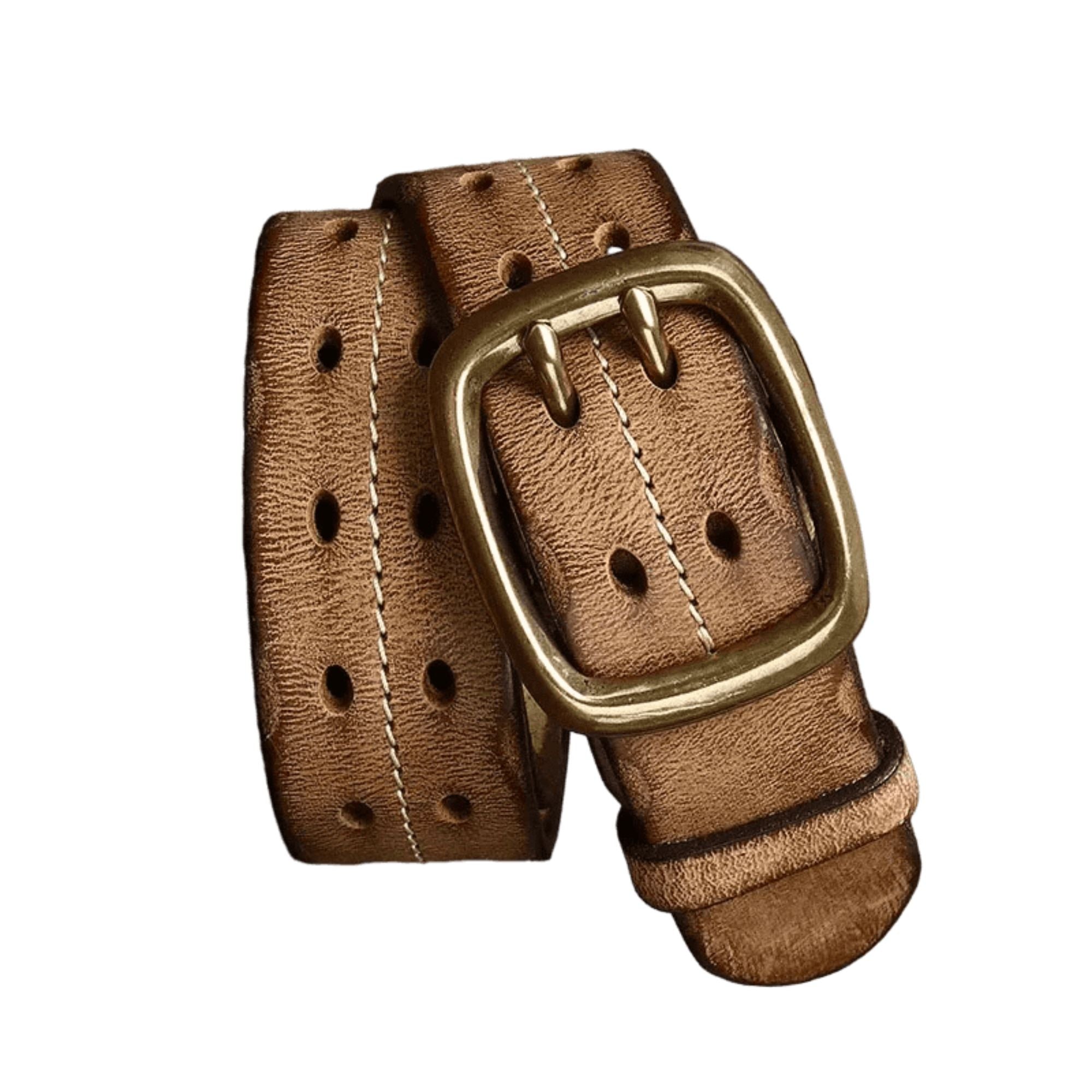 Cinto Masculino de Couro Artesanal Casavelli