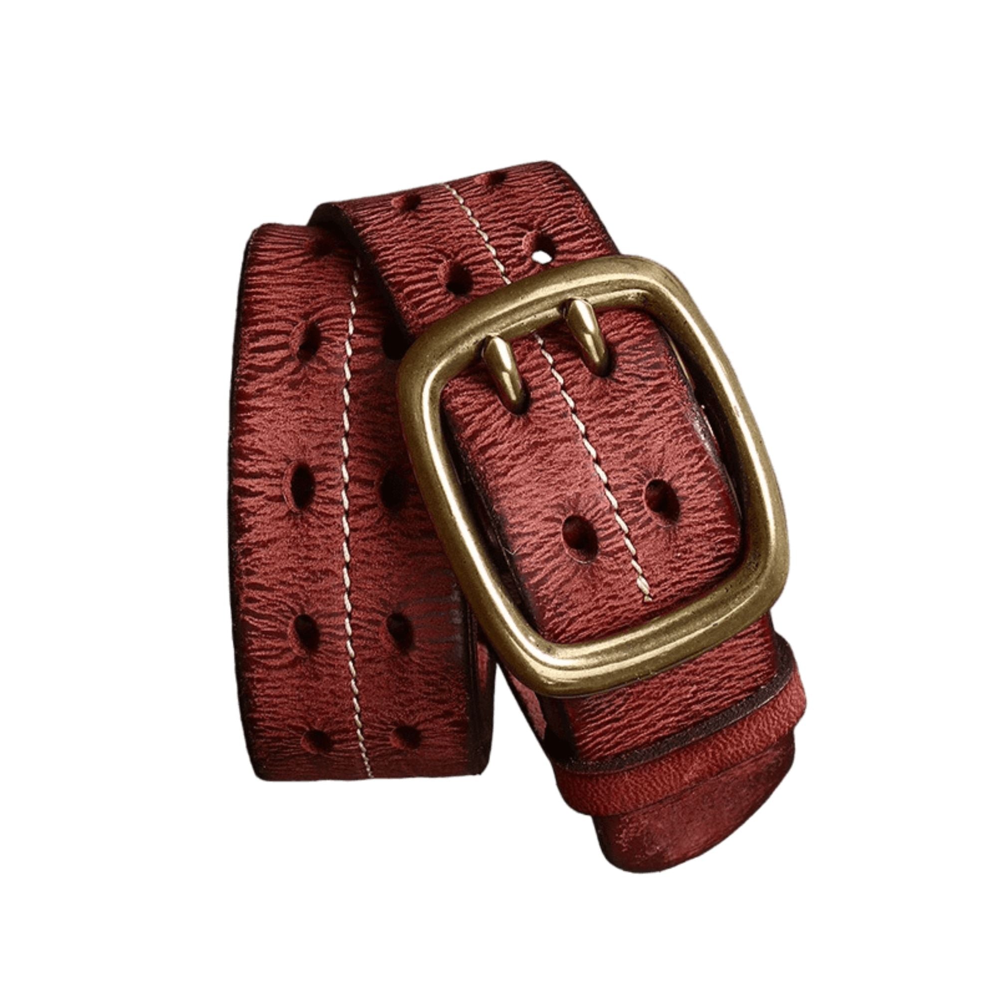 Cinto Masculino de Couro Artesanal Casavelli