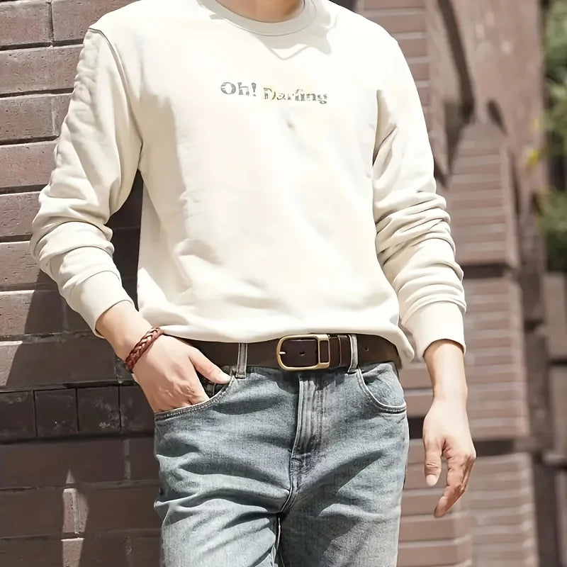 Cinto Masculino de Couro Casavelli Argos