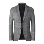 Blazer Masculino em Lã Quadriculado Casavelli B031