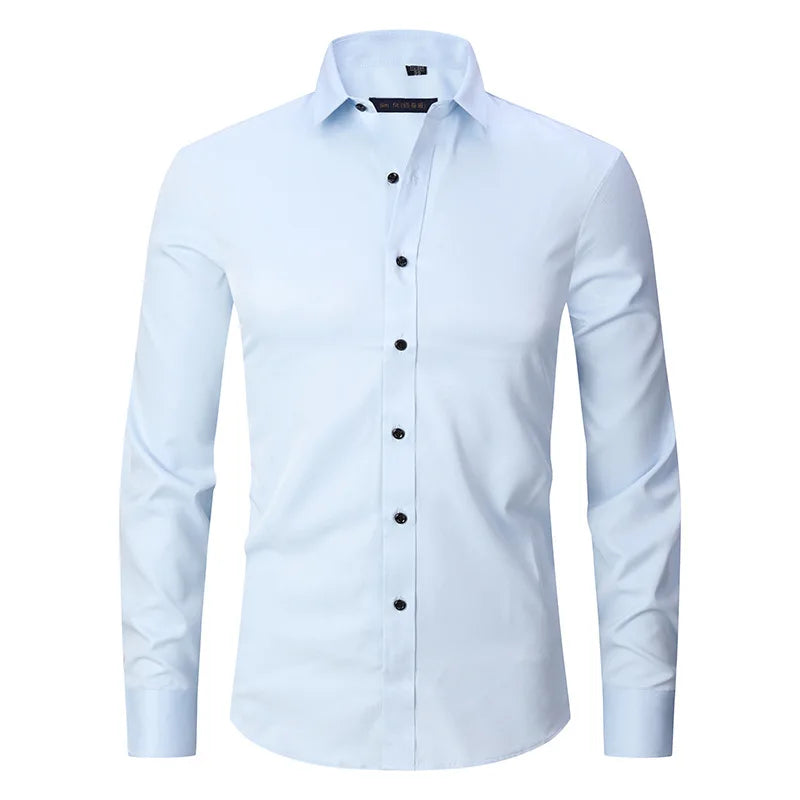 Camisa Social de Algodão Masculina Casavelli S142