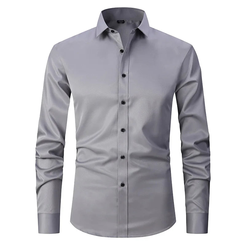 Camisa Social de Algodão Masculina Casavelli S142