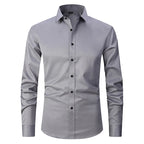 Camisa Social de Algodão Masculina Casavelli S142