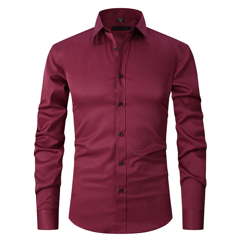 Camisa Social de Algodão Masculina Casavelli S142