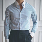 Camisa Social Listrada Masculina Casavelli S053