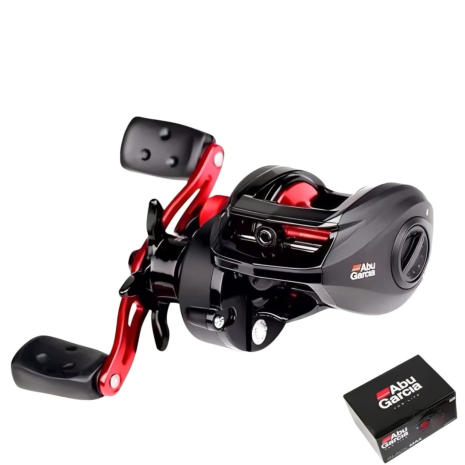 Carretilha Abu Garcia Black Max3 Anti-Cabeleira Drag 8,1kg Com 5 Rolamentos de Aço Inoxidável