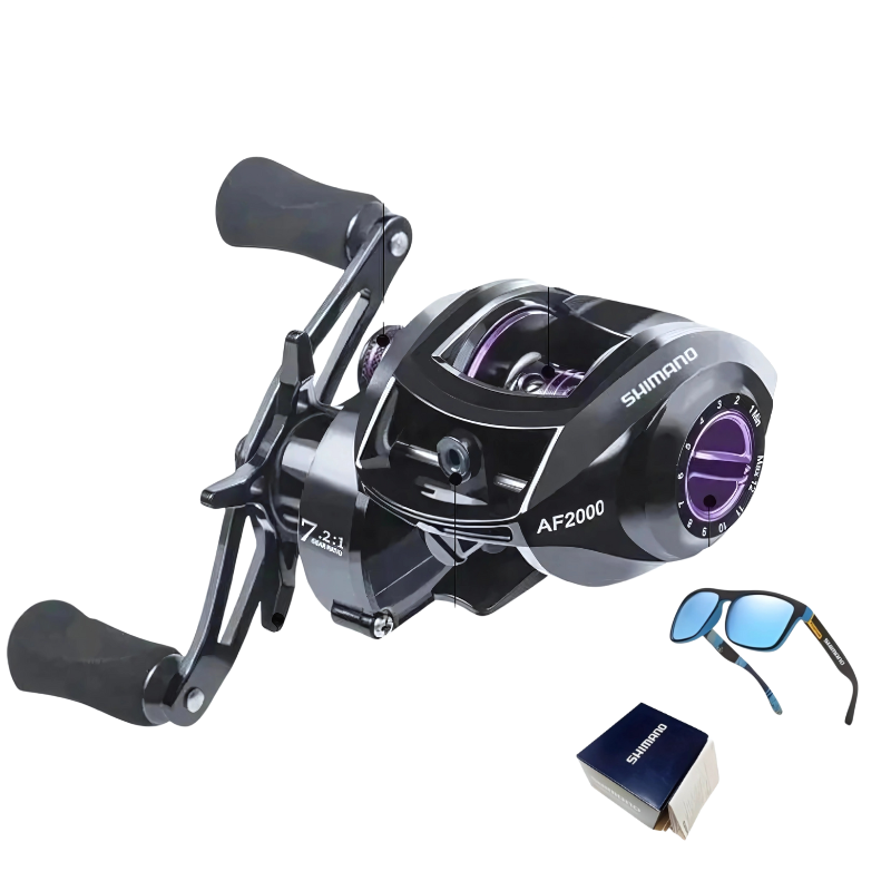 Carretilha Shimano Drag 8kg Com 13 Rolamentos Sistema de Rotação Super Suave