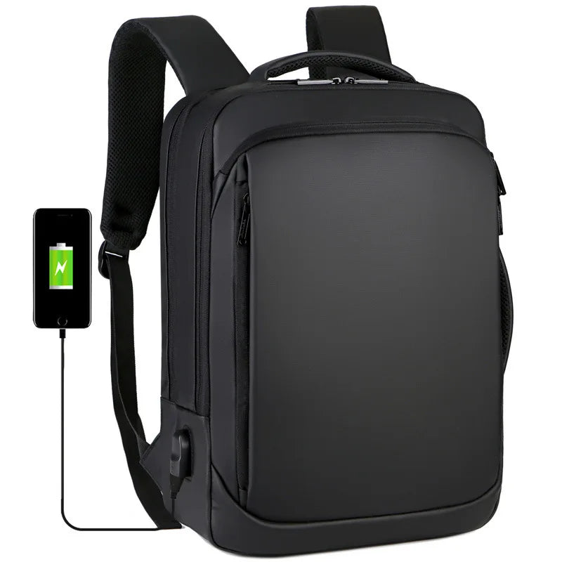 Mochila Executiva Casavelli S086 - Notebook 15`, Impermeável e Porta USB